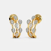 The Shayone J Hoop Earrings
