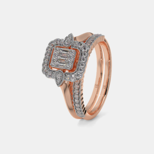 The Timbre Bridal Ring Set